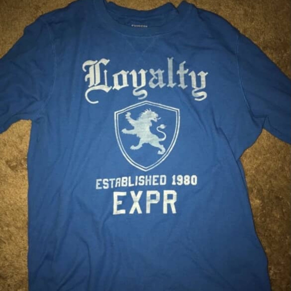 Express Blue Men's Shirt Size L